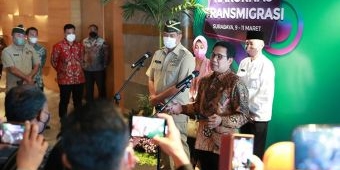 Mendes PDTT Hadiri Rakornas Transmigrasi 2022