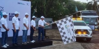 Mudik Asyik Bersama BUMN 2024, Petrokimia Gresik Berangkatkan 200 Pemudik Keempat Tujuan