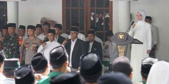 Wali Kota Kediri Ajak Santri Tulis Peradaban dan Jaga Lingkungan di Peringatan Hari Santri 2025