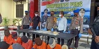 Ungkap Tumpas Narkoba Semeru 2020, Polres Probolinggo Gulung 15 Tersangka