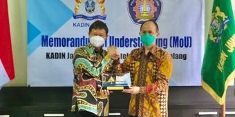 Genjot Peningkatan Kualitas SDM, Kadin Jatim Teken MoU dengan Polinema