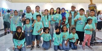 Buka Pameran Seni Rupa Anak, Wakil Wali Kota Pasuruan Bilang Begini