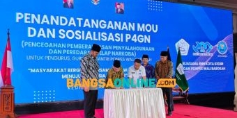 Cegah Peredaran Narkoba, BNN Kota Kediri dan Ponpes Wali Barokah Tandatangani MoU