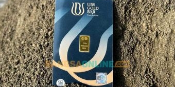 Masih Merosot, Harga Emas UBS 1 Gram Hari Ini Turun Rp5.500