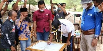 Diresmikan Bupati Sumenep, Wisata Bukit Pasir Diharapkan Tumbuhkan Ekonomi Masyarakat