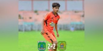 Porprov IX Jatim, Kesebelasan Kabupaten Pasuruan Ditahan Imbang 2-2 oleh Trenggalek