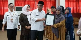 Wakil Wali Kota Kediri Buka Sosialisasi dan Fasilitasi Sertifikasi Merek 2025