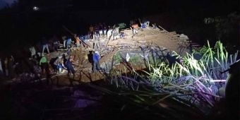 Kronologi Longsor di Kesamben Blitar, Tanah Timbun Kandang Ayam dan 4 Pekerja