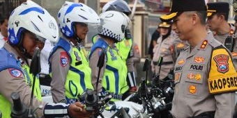 Polres Kediri Kota Fokus Disiplin dan Keselamatan Lalu Lintas saat Operasi Patuh Semeru 2025