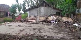 Akibat Cuaca Ekstrem, 1 Rumah di Jember Roboh