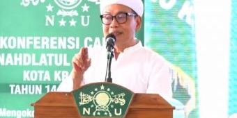 Buka Acara Konfercab PCNU Kota Kraksaan Probolinggo, Kiai Mutawakil Minta Pengurus Jaga Akhlak