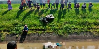 Hilang Keseimbangan Lalu Nyungsep, Seorang Petani Tewas Tenggelam di Sungai Lodagung Blitar