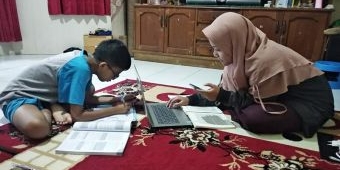 Libur Dua Pekan, SDN Bareng 3 Malang Terapkan Pembelajaran Daring