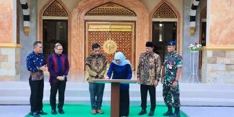 Gubernur Jatim Resmikan Masjid Baitus Sholihin SMAN 3 Taruna Angkasa Madiun