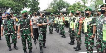 Persiapan Kunker Wapres RI, Korem 084/BJ Laksanakan Apel Gelar Pam VVIP