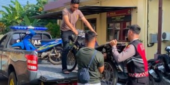 Resahkan Warga, Puluhan Motor Balap Liar di Probolinggo Diangkut Polisi Saat Operasi Subuh