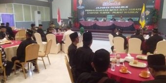 PSHT Cabang Tuban Serahkan Lisensi dan Hak Paten Organisasi kepada Bupati