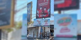 Reklame Ganjar Pranowo di Sampang Dicopot Satpol PP
