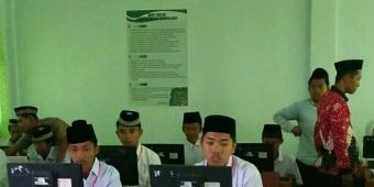 Hari Pertama Pelaksanaan UNBK SMP/MTs di Pamekasan, Server Sempat Error