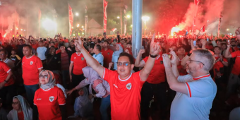 Pemprov Jatim Gelar Nobar Semifinal Piala Asia, Pj Adhy Puji Perkembangan Timnas U-23