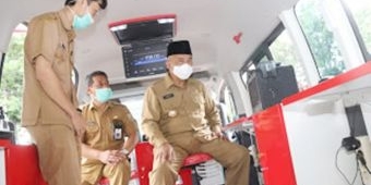 Beri Layanan Adminduk Hingga ke Pelosok Desa, Bupati Malang Launching Mobil Plat N