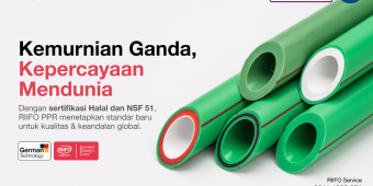 Kepercayaan Mendunia: Pipa PPR RIIFO Jadi Standar Baru Industri dengan Sertifikasi Halal dan NSF 51