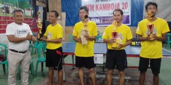 Persatuan Tenis Meja Kamboja 20 Gelar Turnamen Silaturrahim se-Madura