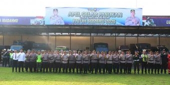 Polres Mojokerto Kota Gelar Operasi Patuh Semeru 2025, Fokus Disiplin Lalu Lintas