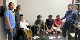 Asyik Pesta Sabu, 4 Pemuda di Pamekasan Dibekuk Unit Reskrim Polsek Tamberu