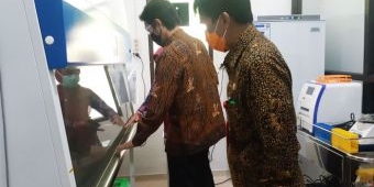Bupati Madiun Sidak Pembangunan Laboratorium PCR RSUD Caruban