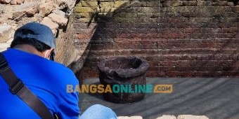 Tim Arkeolog BPK Temukan Patirtan Baru dan Gentong di Selatan Candi Klotok Kota Kediri