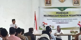 Gelar Pembinaan Pimpinan Ponpes, Kakankemenag Tuban: EMIS Ujung Tombak Lembaga