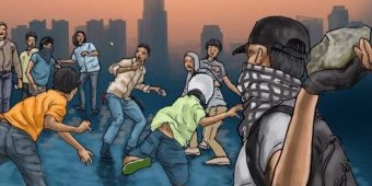 Polisi Tangkap 4 Anggota Gangster di Sidoarjo