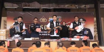 Operasi Sikat Semeru 2025, Polres Kediri Kota Ungkap Sejumlah Kasus Kriminal