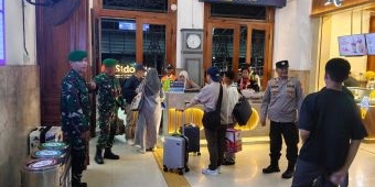 Sambut Libur Nataru, Polresta Sidoarjo Tingkatkan Pengamanan Stasiun KA