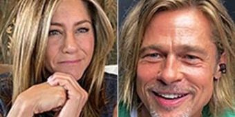 Brad Pitt dan Jennifer Aniston Tampil di Zoom untuk Amal Penanganan Corona