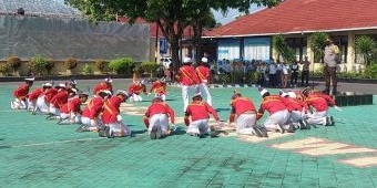 Aksi Polisi Cilik Warnai Puncak Peringatan Hari Lau Lintas ke-67 di Polres Ngawi