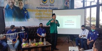 Bertemu Liga Mahasiswa Nasdem, Gus Muhdlor Tegaskan Komitmen Wadahi Potensi Pemuda