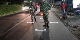 Bak Sirkuit Moto GP, Jalanan di Benowo Mulai Diberi Pembatas Jarak