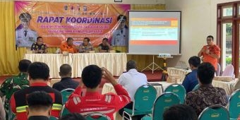 Rakor dengan Pentahelix, BPBD Tuban Bahas Simulasi Penanganan Kebocoran Minyak
