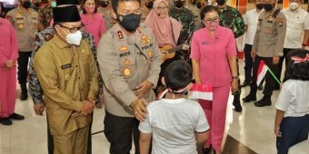 Polri Berikan Dukungan Psikososial untuk Anak Korban Covid-19 dan Penyandang Disabilitas