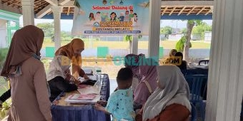 Pemdes Geger Pantau Kesehatan Warga Lewat Posyandu