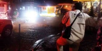 Plengsengan Ambrol, Timpa Dua Rumah Warga Kota Batu