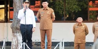 Pimpin Apel Monev Penataan PKL dan Pengelolaan Parkir, Wali Kota Pasuruan Minta Laporan Terukur