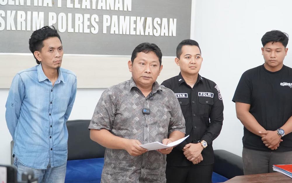 AKP Yoyok Hardianto, Kasatreskrim Polres Pamekasan.