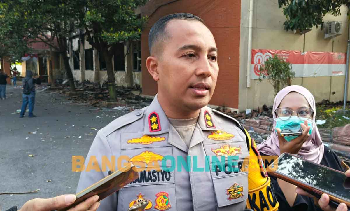 Polres Kediri Tetapkan 28 Tersangka Kerusuhan