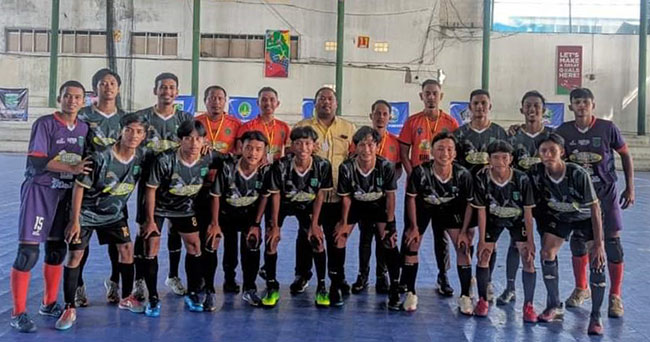 Tim Futsal Kabupaten Pasuruan yang lolos ke Porprov Jatim 2022.