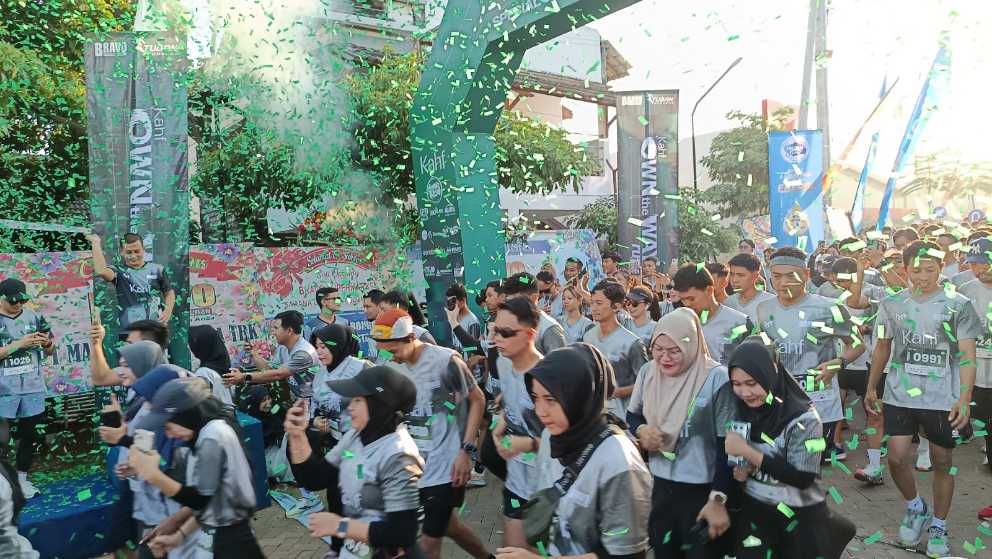 Soft Launching, Bravo Supermarket 2 Tuban Gelar Fun Run