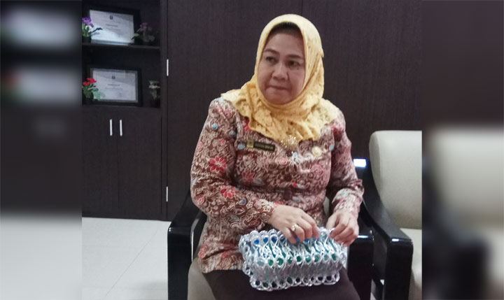 Christiana Indah Wahyu, Kepala Dinkes Kota Mojokerto.