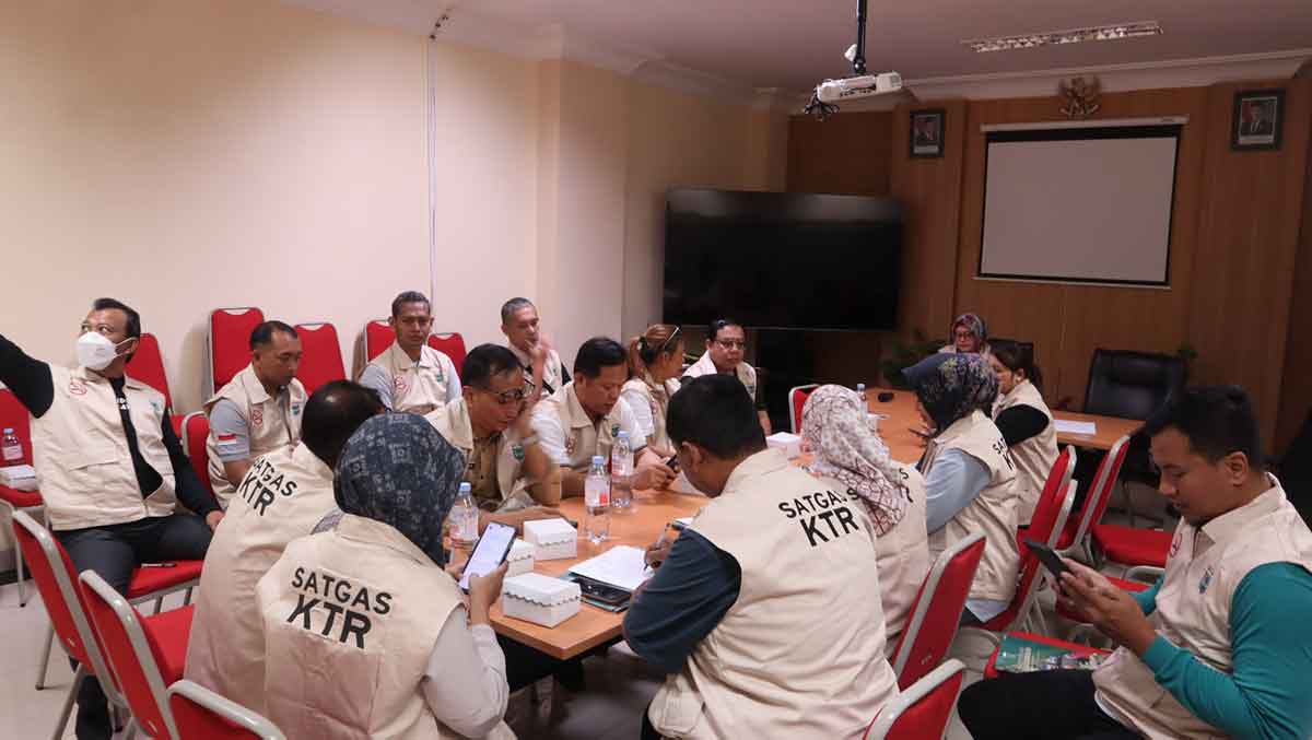 Supervisi penerapan KTR atau kawasan tanpa rokok yang digelar Dinkes Kota Batu. 